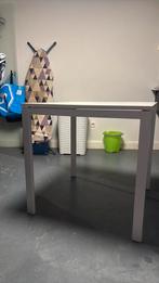 Table de cuisine blanche, Maison & Meubles, Métal, 50 à 100 cm, Jusqu'à deux personnes, Enlèvement