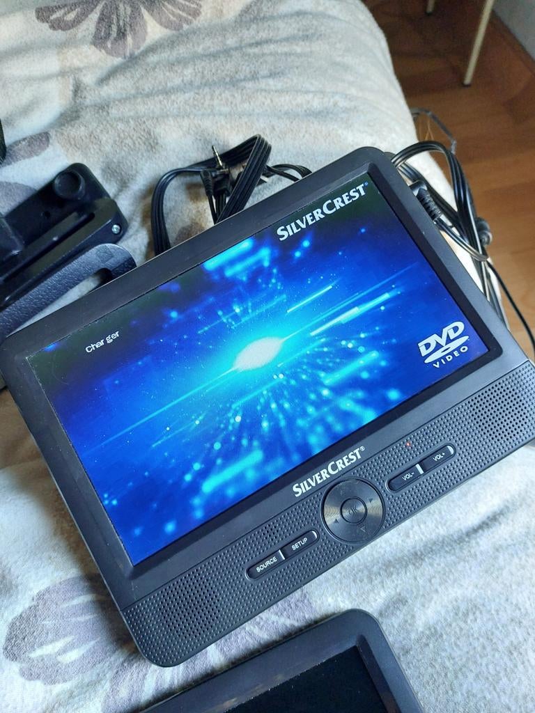 Duo lecteur DVD portable, TV, Hi-fi & Vidéo, Lecteurs DVD, Enlèvement, Lecteur DVD, Portable