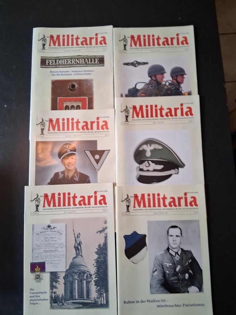 Militaria referentie magazine 117x, Ophalen