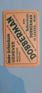 Speelkaart Borgerhout_Dobberman Genever_beige_Joker_145, Verzamelen, Ophalen of Verzenden, Gebruikt, Joker(s)