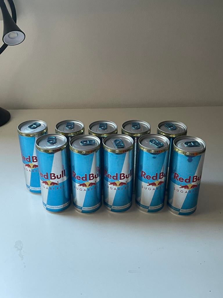 10x Red Bull zero sugar, Ophalen of Verzenden, Nieuw, Frisdrank, Overige merken