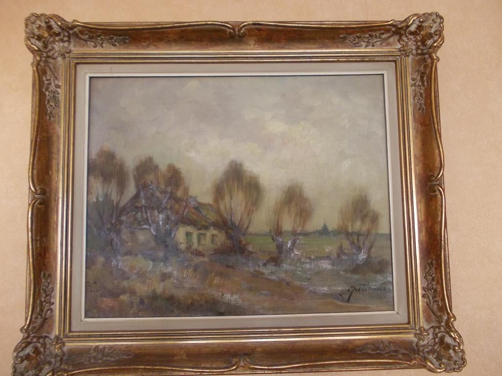 Schilderij Jan Maes (1876-1974), Ophalen