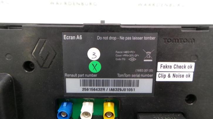 RENAULT CLIO NAVIGATIE 2009, Auto-onderdelen, Overige Auto-onderdelen, Gebruikt, ARN erkend, Stiba lid, Erkend duurzaam, Ophalen of Verzenden