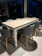 Landelijke tafel, Huis en Inrichting, Tafels | Eettafels, Ophalen, Zo goed als nieuw