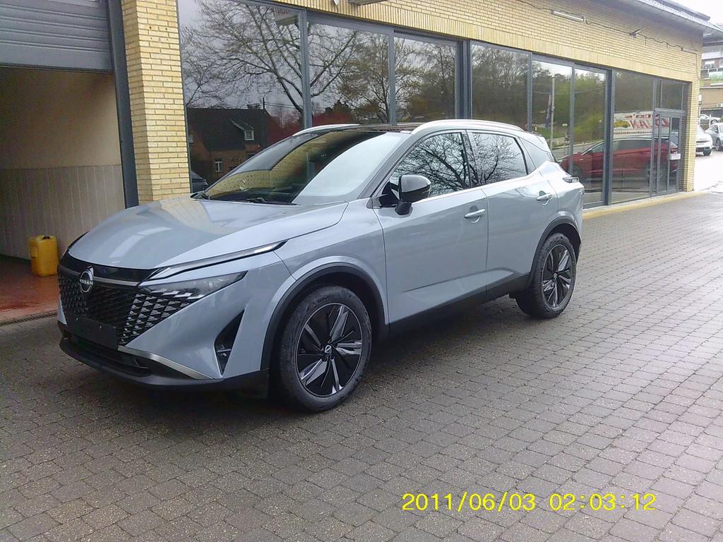 Nissan QASHQAI teckna+ (automatique), Cuir, Argent ou Gris, Achat, Entreprise