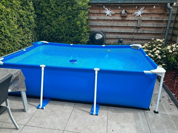 Zwembad en alle benodigdheden, Tuin en Terras, Zwembaden, Zo goed als nieuw, Ophalen