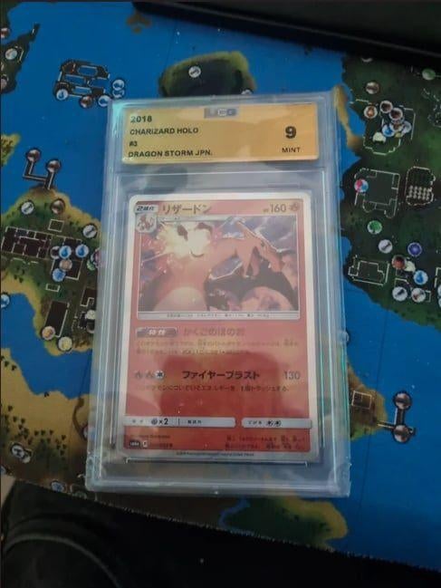 Ucg 9 mint charizard holo, Ophalen of Verzenden, Nieuw, Losse kaart