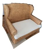 🚭Love Seat Sofa - gevlocht riet, Dieren en Toebehoren, Ophalen, Zo goed als nieuw, Riet