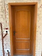 Volle eiken binnendeuren 3stuks. 83cm breed, Ophalen, Zo goed als nieuw