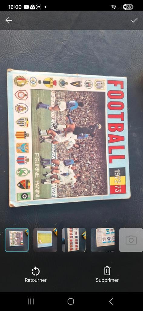 Album panini football belgique 1972-1973, Verzamelen, Stickers, Ophalen of Verzenden