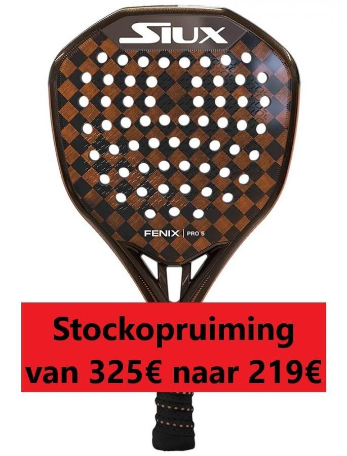 nieuwe siux Fenix Pro 5 padel racket, Ophalen of Verzenden, Nieuw, Padelracket