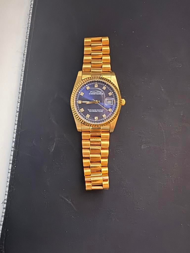 Montre en or (Philippe Constance), Bijoux, Sacs & Beauté, Enlèvement, Comme neuf