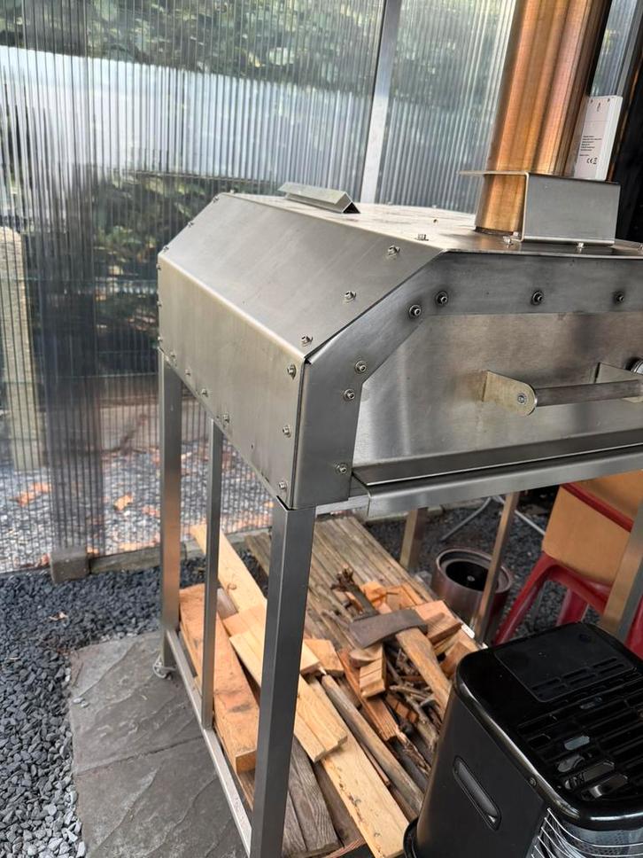 Houtoven steenoven, Tuin en Terras, Pizzaovens, Zo goed als nieuw, Ophalen