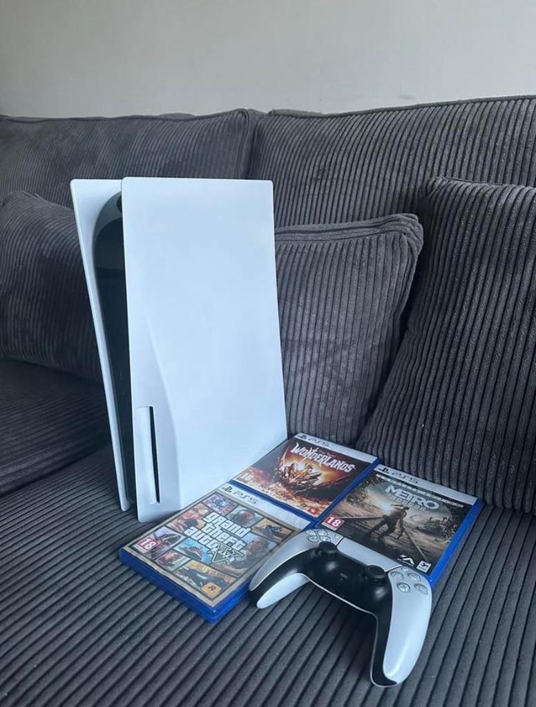 Ps5 disc, Ophalen of Verzenden, Zo goed als nieuw