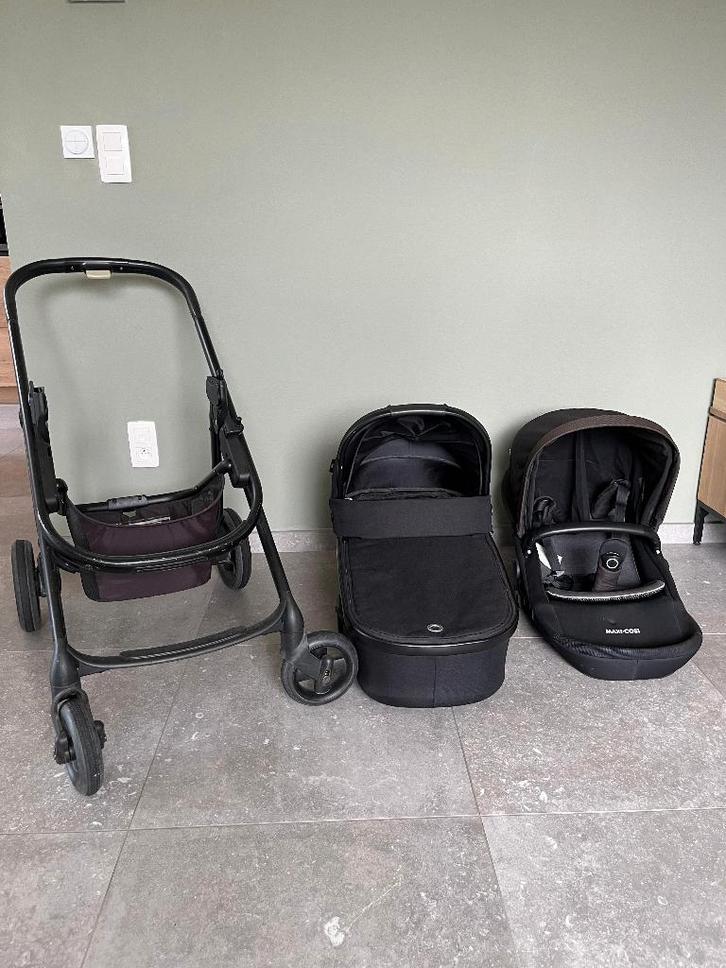 Maxi cosi buggy + wieg, Kinderen en Baby's, Buggy's, Gebruikt, Maxi-Cosi, Regenhoes, Verstelbare rugleuning, Zonnekap, Ophalen