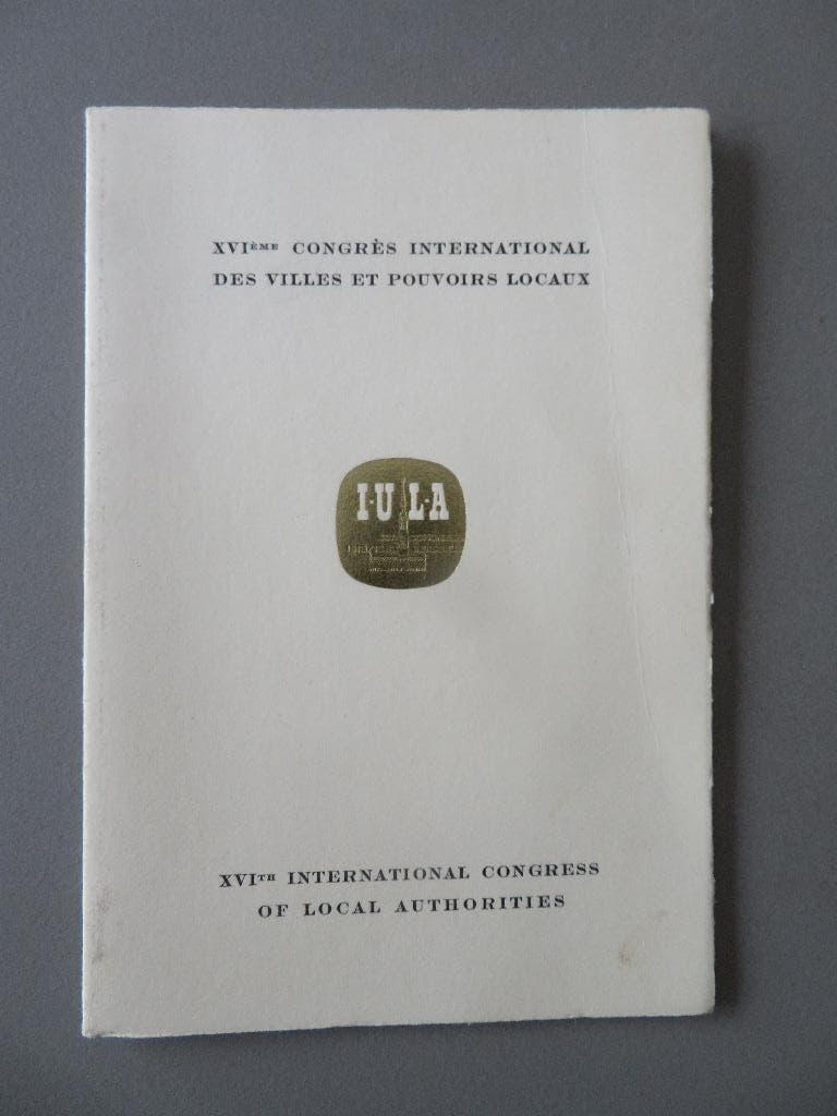 1963 Internationaal verbond van steden luxe uitgave, Timbres & Monnaies, Timbres | Enveloppes premier jour, Enlèvement ou Envoi