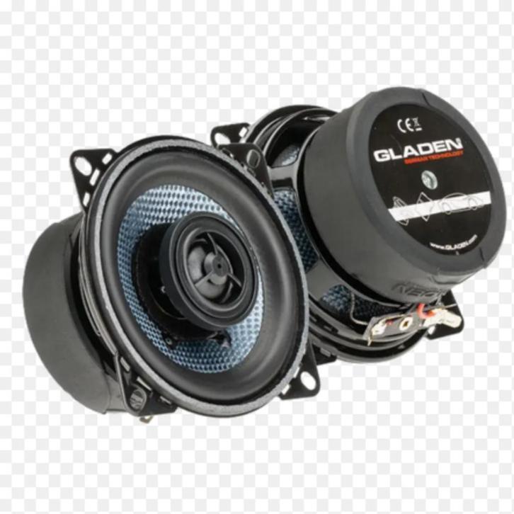 Gladen Audio RC100 4-inch High-Performance Coaxial Speaker K, Autos : Divers, Haut-parleurs voiture