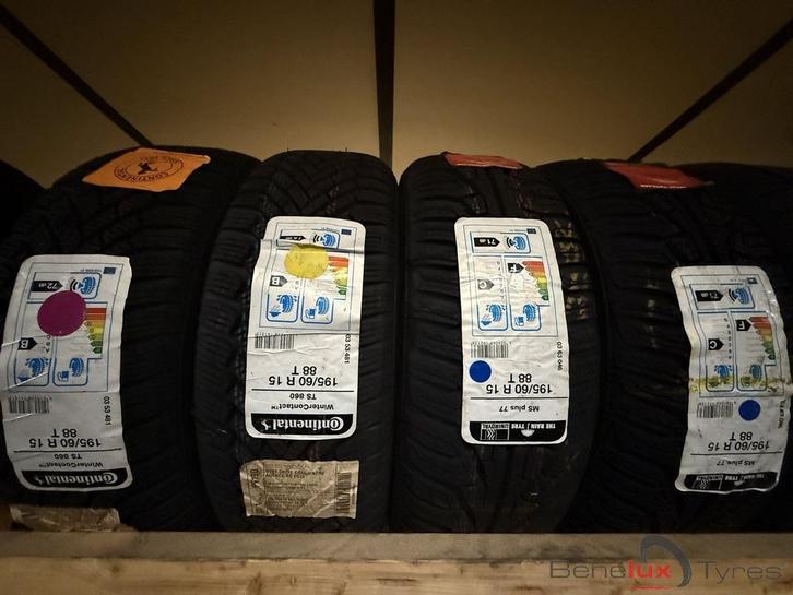 new snow 195/60R15 Continental 195/60 R15 195/60/15 1956015, Auto-onderdelen, Banden en Velgen, Band(en), Winterbanden, 15 inch