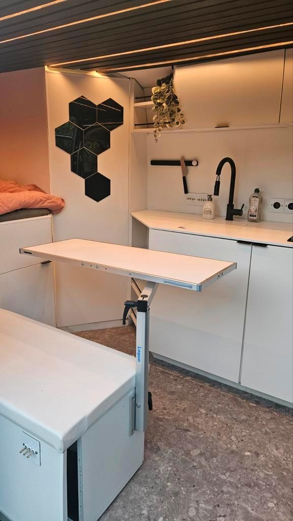 Zelfbouw camper, Caravans en Kamperen, Mobilhomes, Particulier, Douche, Ophalen of Verzenden