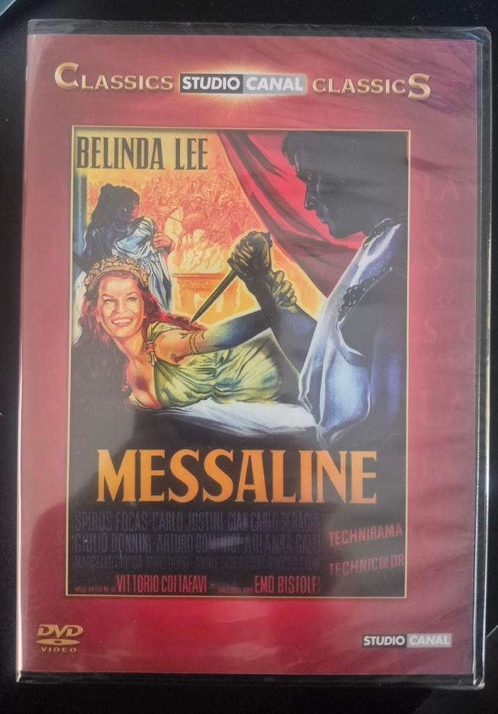 Dvd Messaline ( Belinda Lee ), CD & DVD, DVD | Aventure, Enlèvement ou Envoi