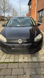 Volkswagen golf 6 2010 1.6 diesel, Auto's, Euro 5, Zwart, 5 deurs, Te koop