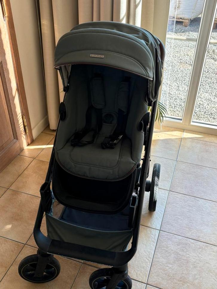 Kinderwagen buggy met draagmand, Kinderen en Baby's, Buggy's, Zo goed als nieuw, Duomodel, Voetenzak, Ophalen