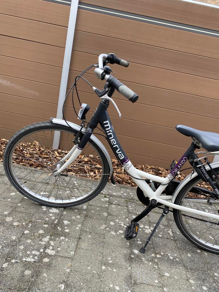 Meisjes fiets minerva 24 inch, Ophalen, Gebruikt, 24 inch