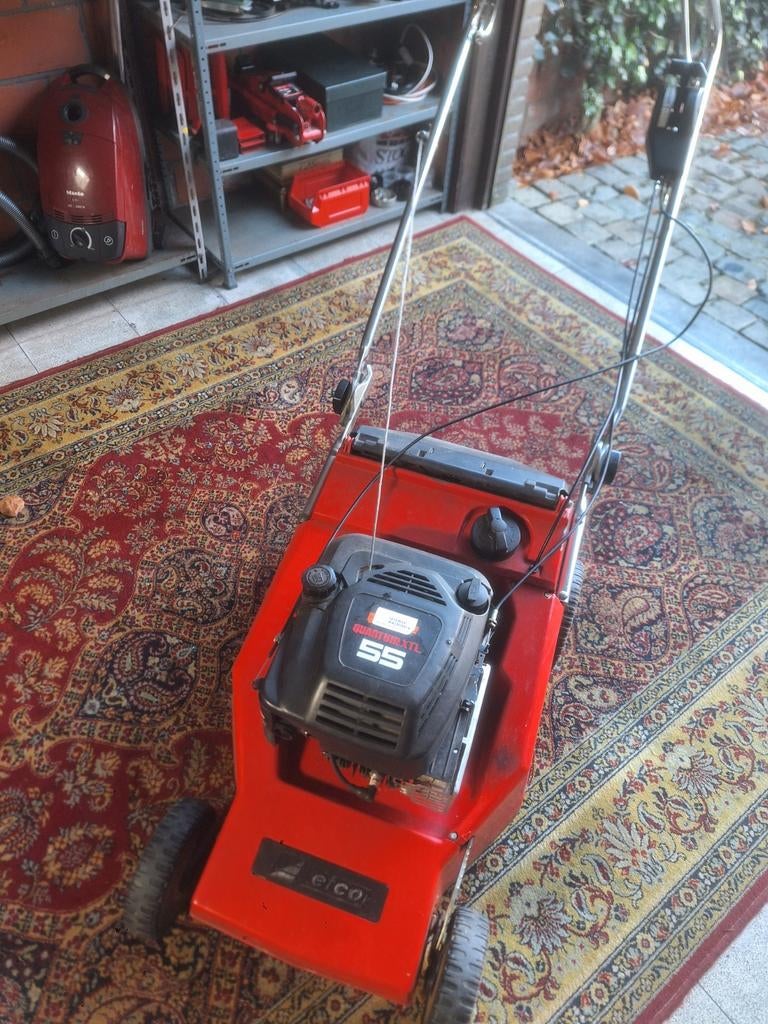 Grasmaaier Briggs en Stratton, Ophalen