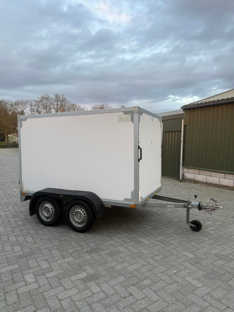 Dubbelasser ongeremd,, Auto diversen, Ophalen, Zo goed als nieuw