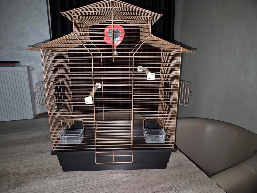 Cage à oiseaux à l'état neuf, Animaux & Accessoires, Enlèvement, Comme neuf, Cage à oiseaux