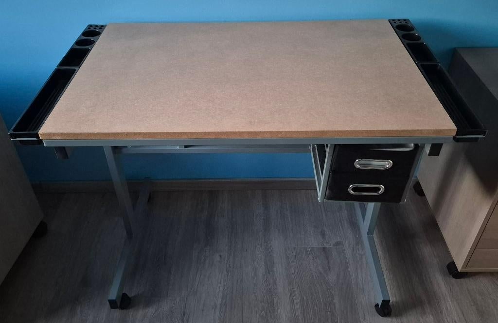 bureau, Maison & Meubles, Bureaux, Bureau duo, Enlèvement, Utilisé, Bois