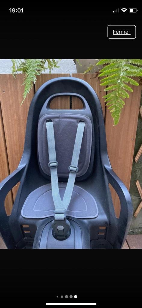 Siège vélo polisport, Vélos & Vélomoteurs, Accessoires vélo | Sièges de vélo, Comme neuf, Siège arrière, 9 à 18 kg, Repose-pieds