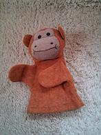 Handpop aap nieuw, Kinderen en Baby's, Speelgoed | Knuffels en Pluche, Ophalen of Verzenden