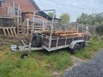 Dubbelas aanhangwagen VEPA 2000kg, Ophalen, Gebruikt