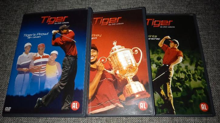 DVD’s Tiger Woods, Cd's en Dvd's, Dvd's | Sport en Fitness, Gebruikt, Ophalen of Verzenden