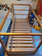 IKEA KURA Lit réversible enfant | Blanc/Pin | Excellent état, Maison & Meubles, 90 cm, Enlèvement, 200 cm, Une personne