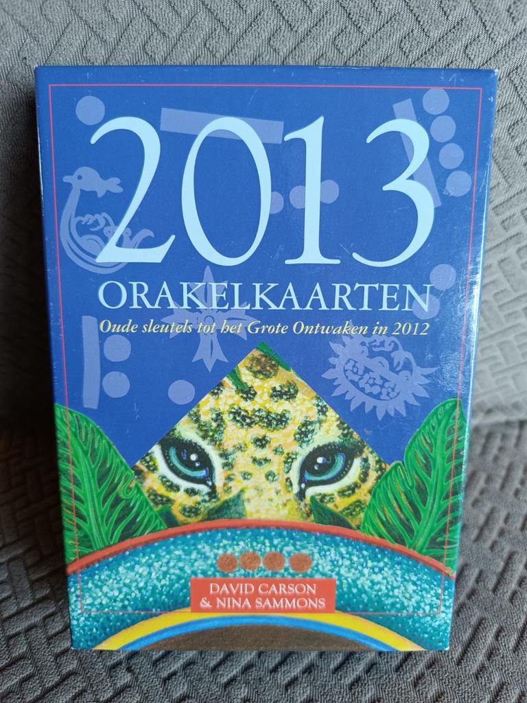 2013 Orakelkaarten (boek + kaarten), Boeken, Esoterie en Spiritualiteit, Ophalen of Verzenden