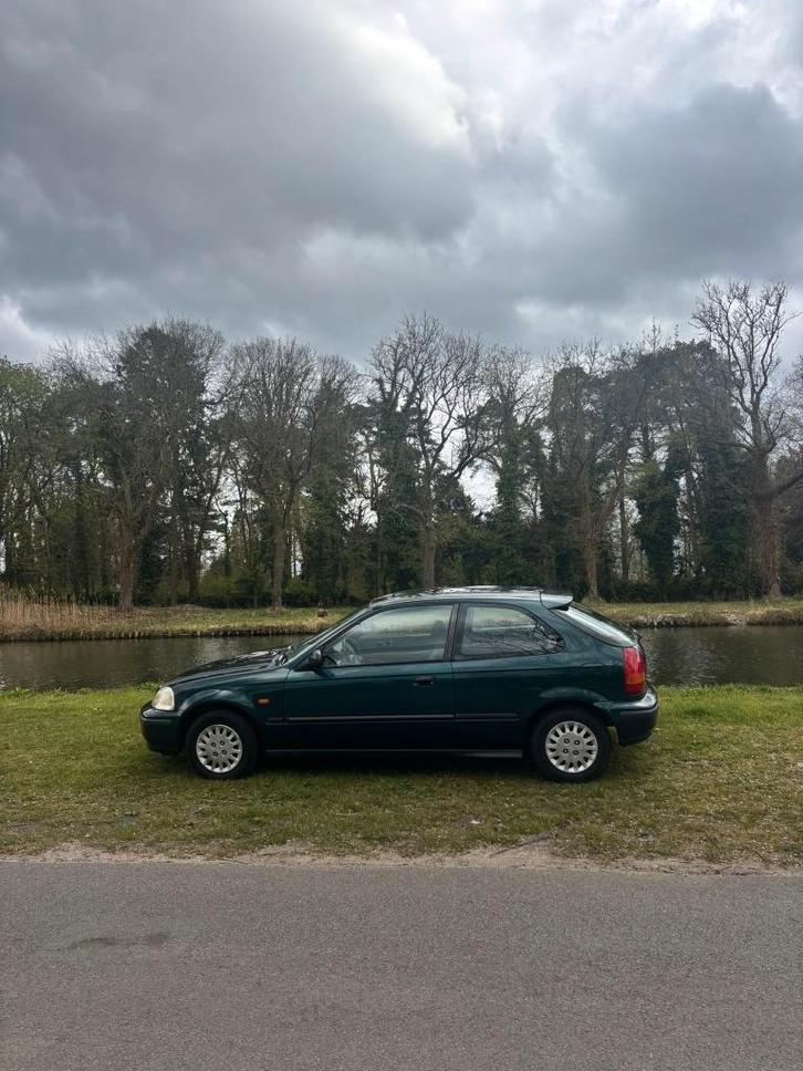 Honda Civic 1996, Autos, Honda, Particulier, Civic, Essence, 3 portes, Automatique, Vert, Gris, Enlèvement