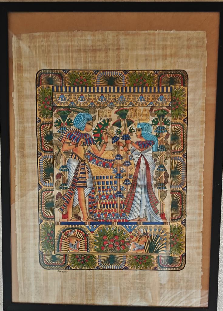 Egyptisch papyrus, Ophalen