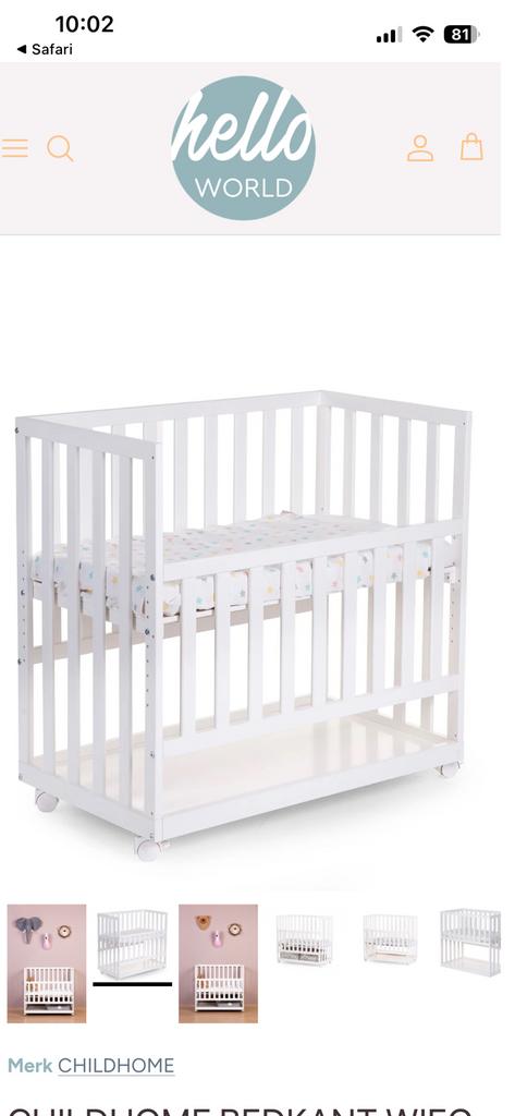 Co-sleeper Child wood, Kinderen en Baby's, Babywiegjes en Ledikanten, Ophalen, Zo goed als nieuw, Wieg