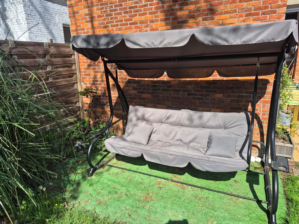 Banc Swing, Jardin & Terrasse, Bancs de jardin, Comme neuf, Balançoire, Enlèvement