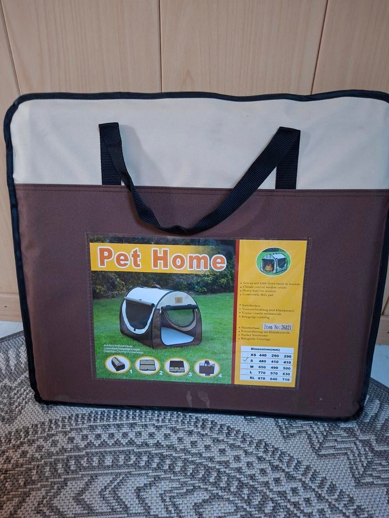 Reisbench kleine hond, Ophalen