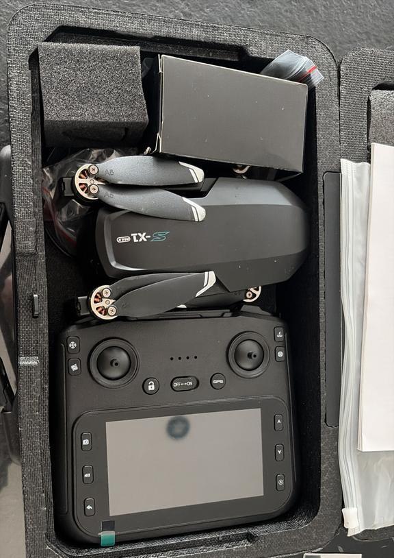 Drone s-x1 max, TV, Hi-fi & Vidéo, Drones, Drone avec caméra, Comme neuf, Enlèvement, Pliable