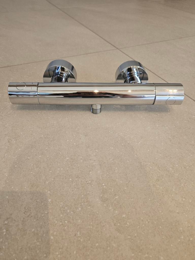 Mengkraan zilver, douche/bad + evt douchekop & slang, Ophalen of Verzenden, Zo goed als nieuw, Chroom, Bad