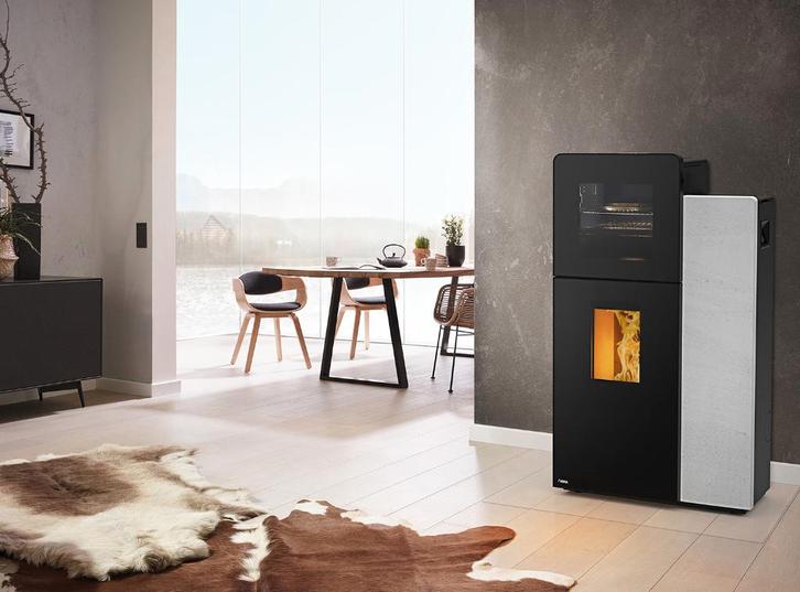 Pelletkachel Rika Domo Back, Huis en Inrichting, Woonaccessoires | Overige, Nieuw, Ophalen of Verzenden