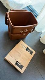 Mirom gft bakje afval keukenemmertje met bio zakjes, Ophalen, Nieuw