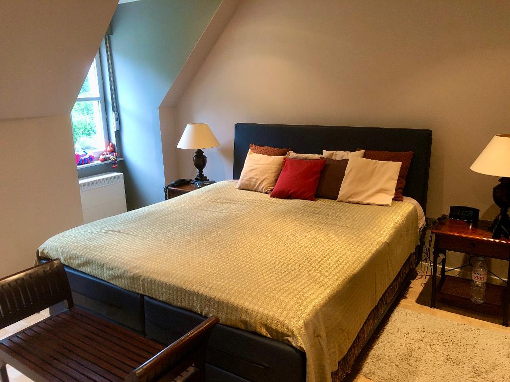 Boxspring electrisch Swiss Sense, Huis en Inrichting, Slaapkamer | Boxsprings, Ophalen, Eenpersoons, Blauw, Zo goed als nieuw