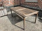 Teak tuintafel, Tuin en Terras, Tuintafels, Ophalen, Gebruikt, Rechthoekig, Teakhout