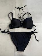 Bikini Hunkemöller 75B en S, Kleding | Dames, Ophalen, Zwart, Zo goed als nieuw, Bikini