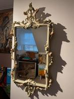 Sierlijke barok spiegel, Ophalen, 100 tot 150 cm, Zo goed als nieuw, Rechthoekig